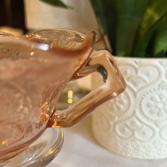 Hazel Atlas Florentine Cream/Soup Bowl - Picture 8 of 12